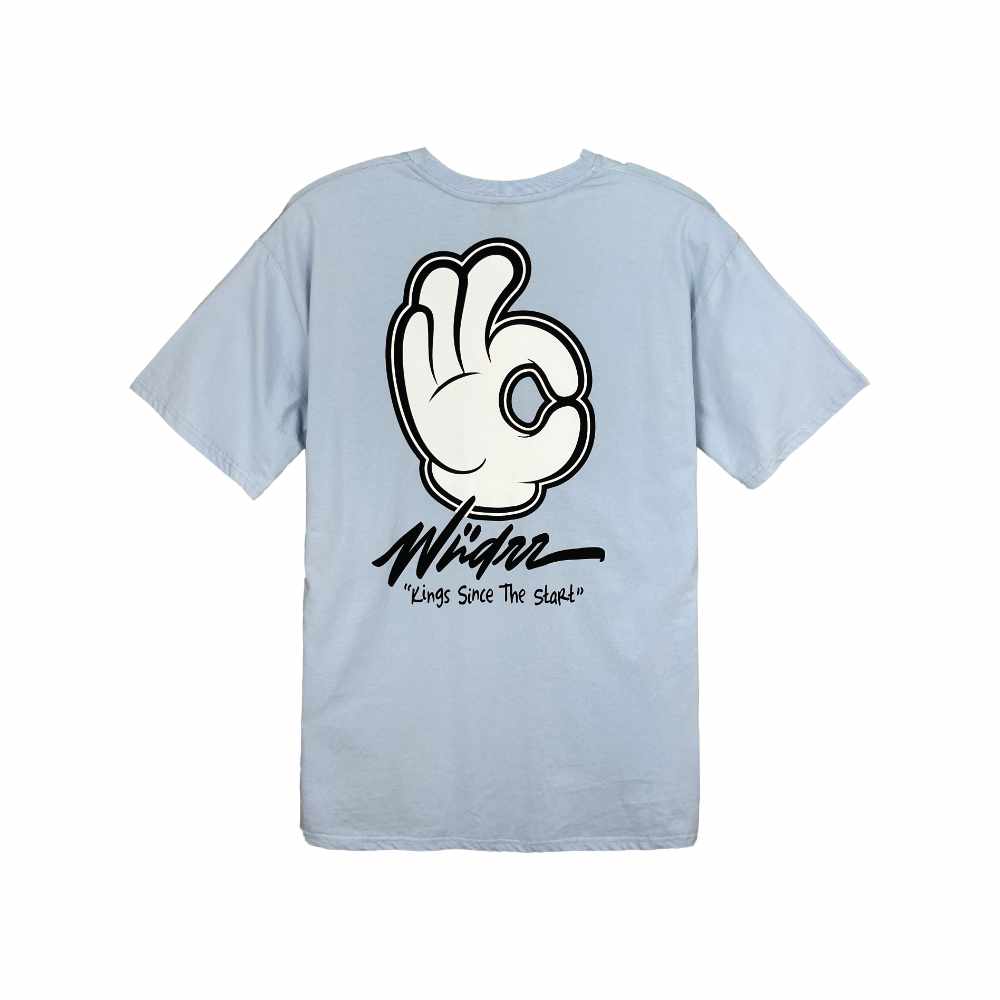 WNDRR Stocked Custom Fit Tee Sky Blue