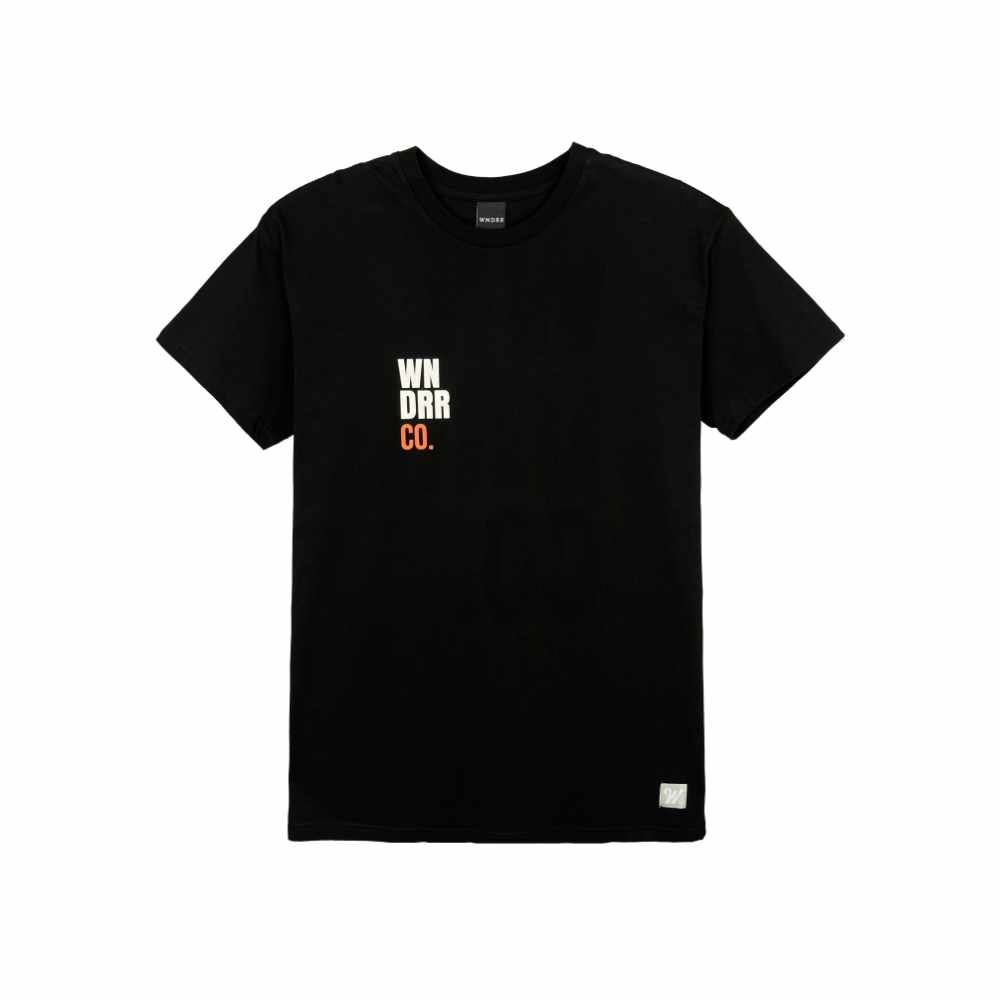 WNDRR Co Custom Fit Tee Black