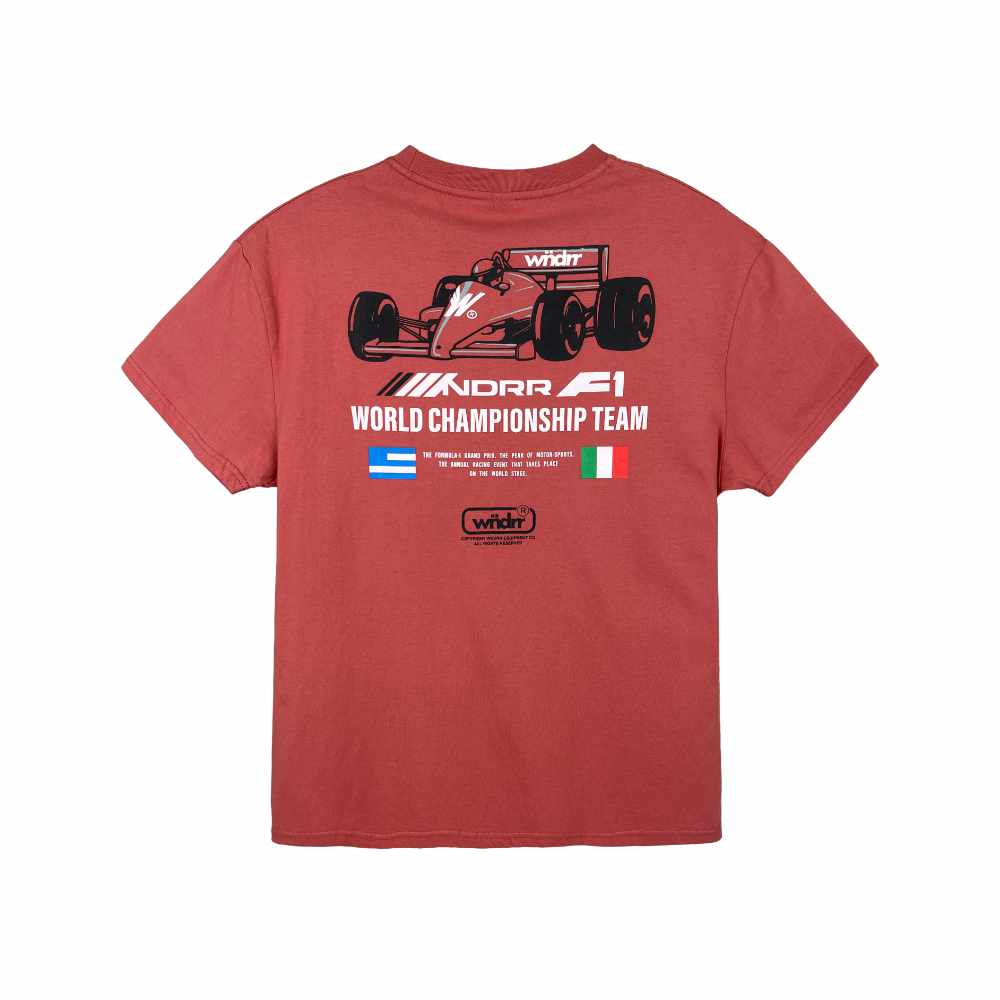 WNDRR Grand Prix Box Fit Tee Melon