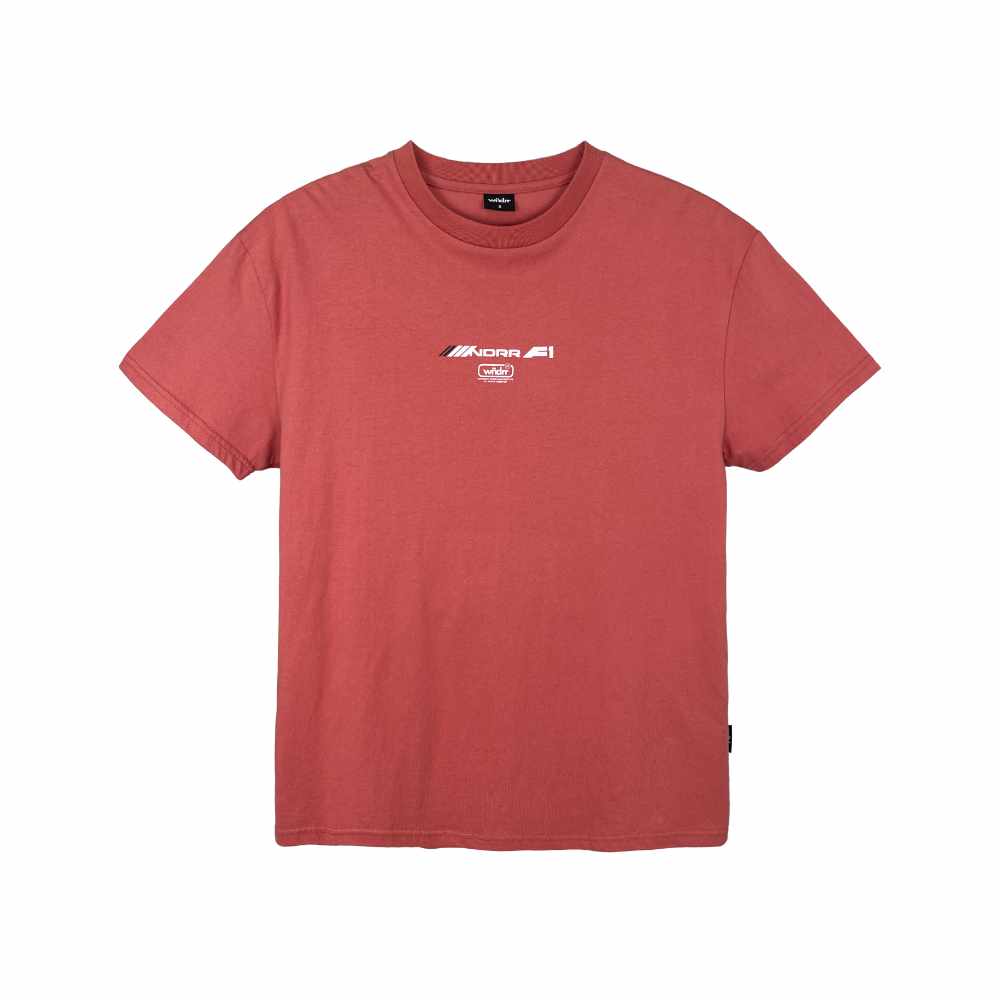 WNDRR Grand Prix Box Fit Tee Melon