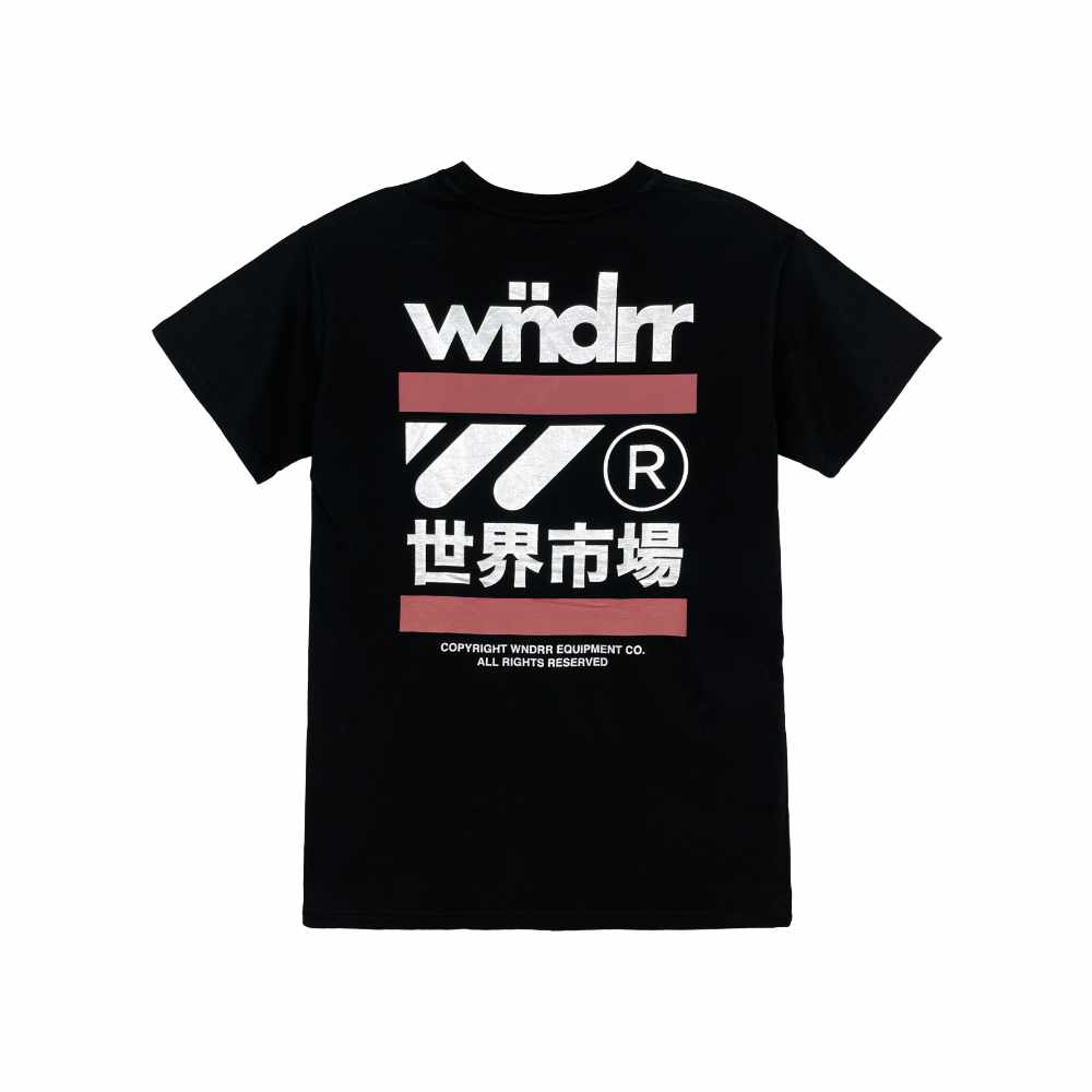 WNDRR Haku Custom Fit Tee Black