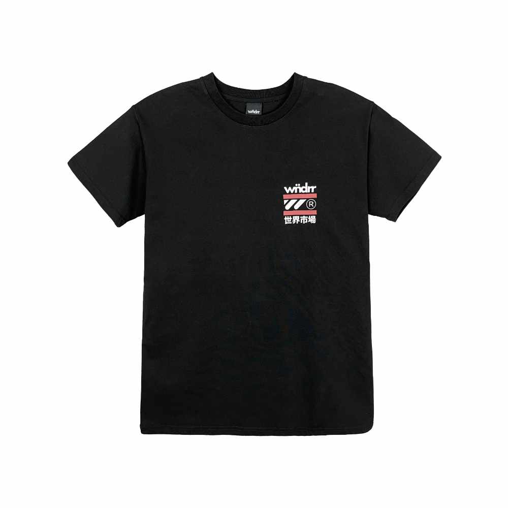 WNDRR Haku Custom Fit Tee Black