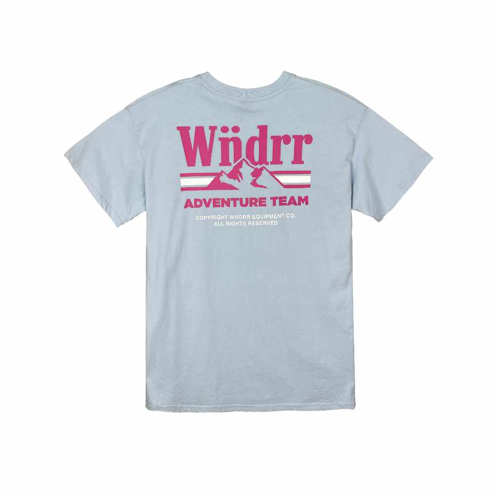 WNDRR Off Grid Tee Sky Blue