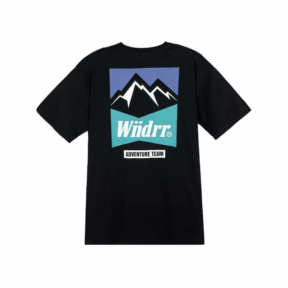 WNDRR Trek Custom Fit Tee Black