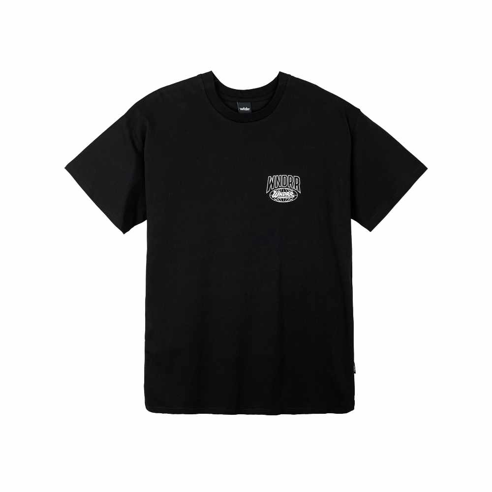 WNDRR Full Pace Custom Fit Tee Black