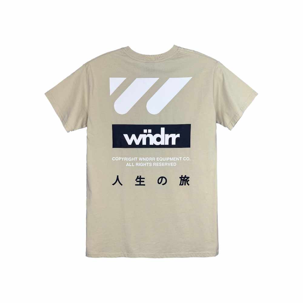 WNDRR Tetsu Custom Fit Tee Tan