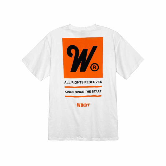 WNDRR Overdue Custom Fit Tee White