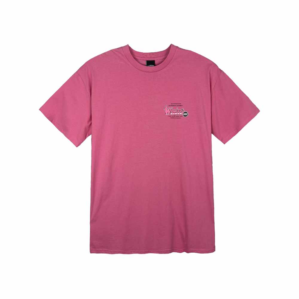 WNDRR Drive-Thru Custom Fit Tee Pink