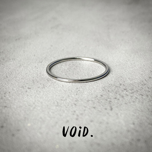 Plain Stacking Stainless Steel Ring - RING116VD