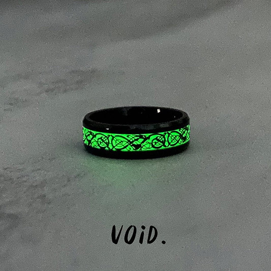 Luminous Stainless Steel Ring - RING114VD