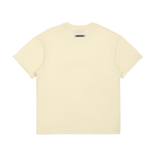 Fear of God Essentials Applique Logo Tee Cream