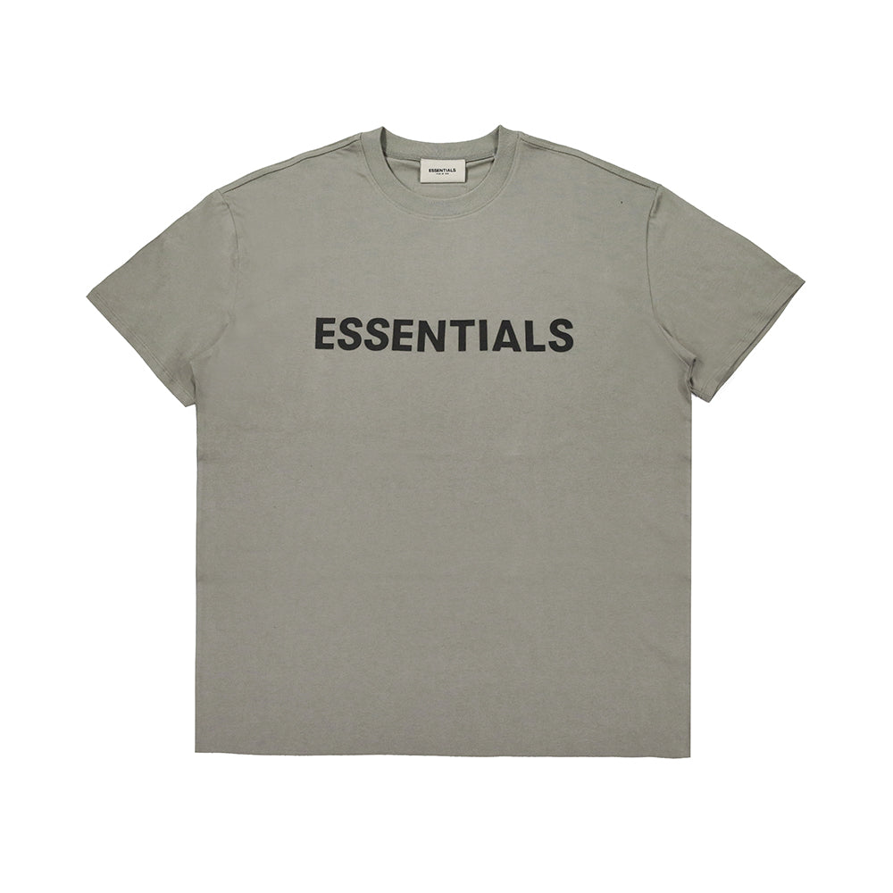 Fear of God Essentials Applique Logo Tee Cement