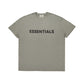 Fear of God Essentials Applique Logo Tee Cement