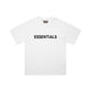 Fear of God Essentials Applique Logo Tee White