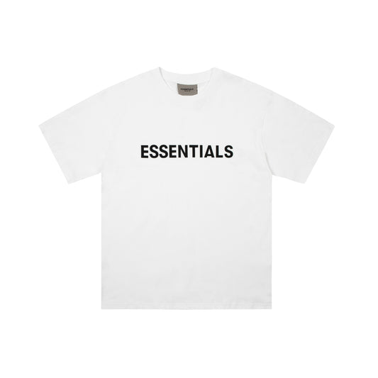 Fear of God Essentials Applique Logo Tee White