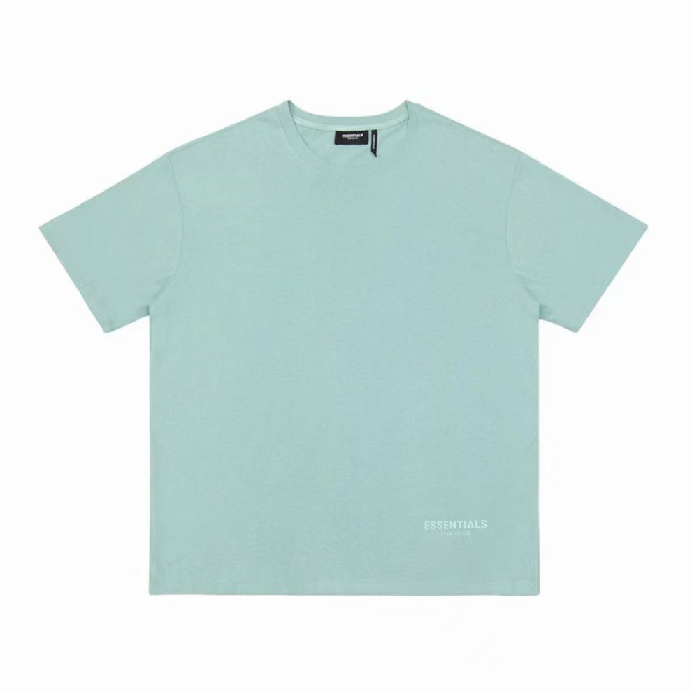 Fear of God Essentials 3M Logo Boxy Tee Blue