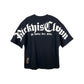 RIC Ricky is Clown Back Font Logo Printed Tee Black