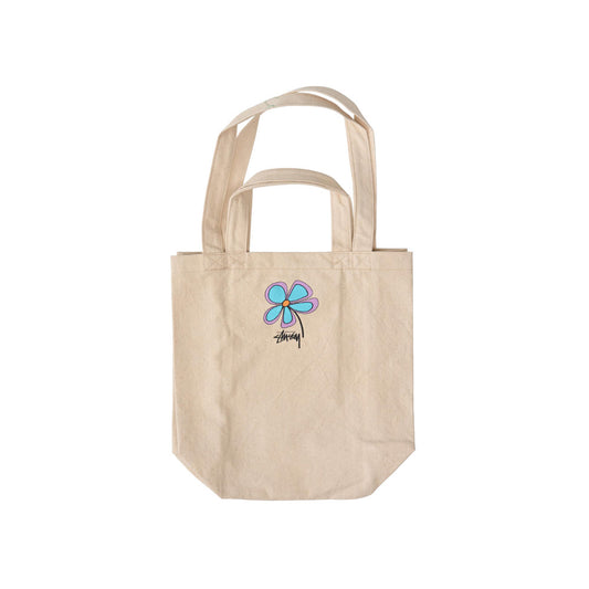 Stussy Flower OS Tote Bag Natural