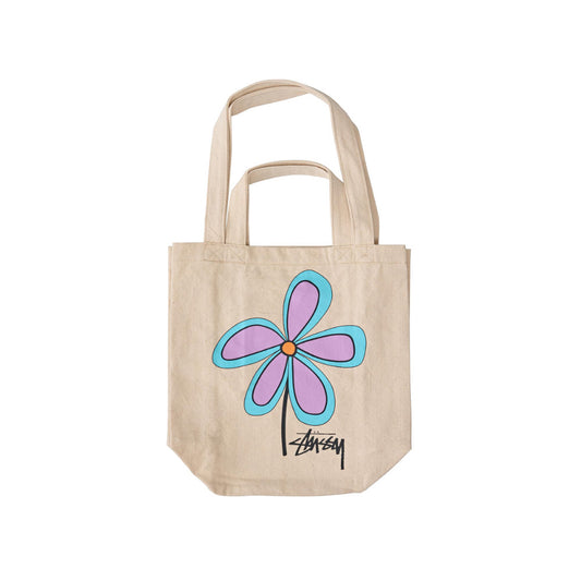 Stussy Flower OS Tote Bag Natural