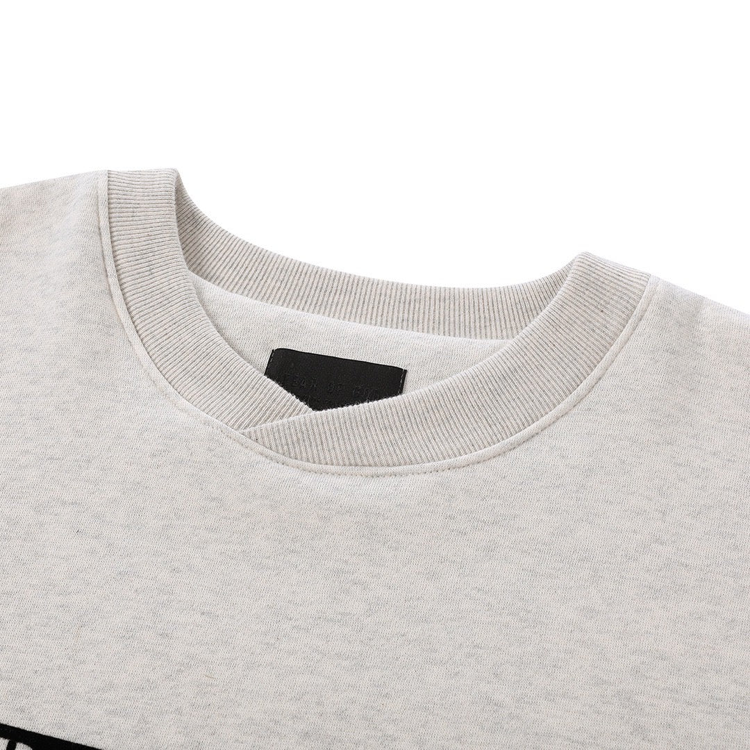 Fear of God Negro League Sweatshirts Light Gray