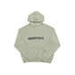 Fear of God Essentials Applique Logo Pullover Hoodie Sage