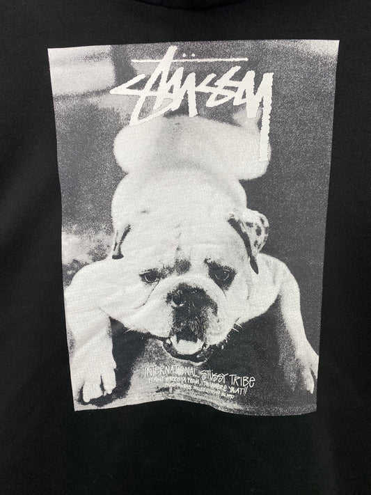 Stussy Bulldog O/S Hoodie Black