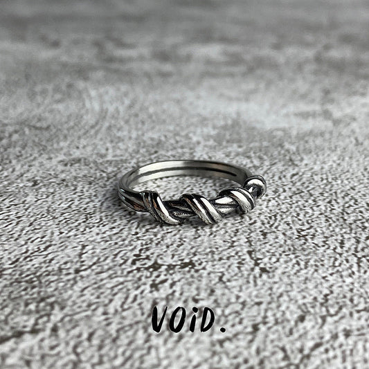 Twisted Stainless Steel Ring - RING83VD